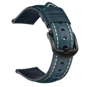Oil Leather Top Grain Cowhide Watch Strap
