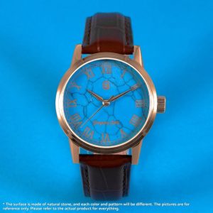 Gorgeous Jade MY250521 8215 Movement Synthetic Turquoise Dial Watch