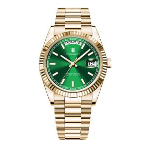 Corgeut 6002L ST1644 Movement Sapphire Mirror 200m waterproof