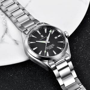 Corgeut 6010 NH35 Movement Sapphire Mirror 100m waterproof