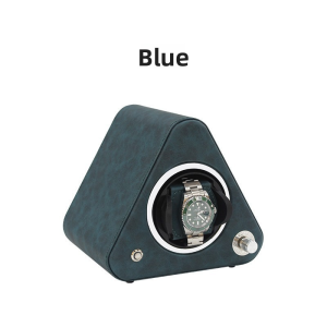 Triangular PU Leather Automatic Watch Winder