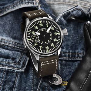 Corgeut 6023 ST3600 Movement Sapphire Mirror 30m waterproof