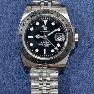 Corgeut 6001 NH34 Movement Sapphire Mirror 100m waterproof