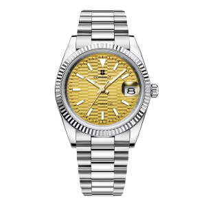 Corgeut 6002 NH35 Movement Sapphire Mirror 100m waterproof