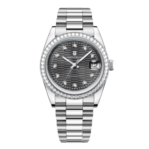 Corgeut 6002 NH35 Movement Sapphire Mirror 100m waterproof