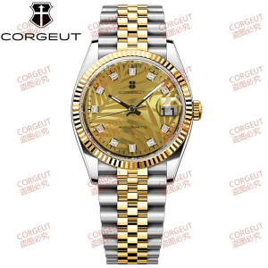 Corgeut 6002 NH35 Movement Sapphire Mirror 100m waterproof