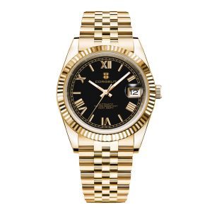 Corgeut 6002 NH35 Movement Sapphire Mirror 100m waterproof