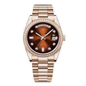 Corgeut 6002 NH35 Movement Sapphire Mirror 100m waterproof