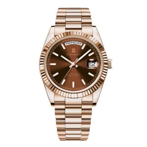 Corgeut 6002L ST1644 Movement Sapphire Mirror 200m waterproof