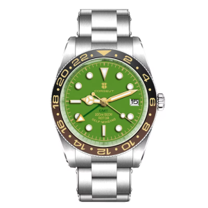 Corgeut 6003 NH35 Movement Sapphire Mirror 200m waterproof