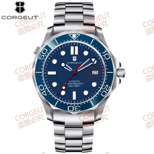 Corgeut 6008 NH35 Movement Sapphire Mirror 100m waterproof