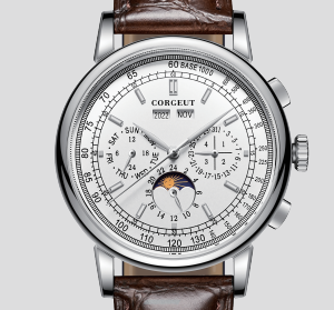 Corgeut 6016 Seagull Movement Sapphire Mirror 30m waterproof