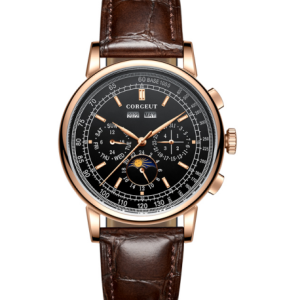 Corgeut 6016 Seagull Movement Sapphire Mirror 30m waterproof