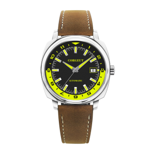 Corgeut 6018 NH35 Movement Sapphire Mirror 100m waterproof