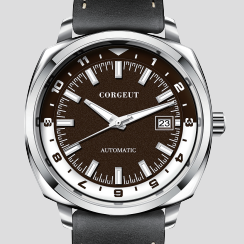 Corgeut 6019 NH35 Movement Sapphire Mirror 100m waterproof