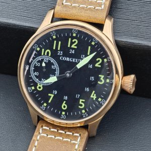 Corgeut 6023 ST3600 Movement Sapphire Mirror 30m waterproof