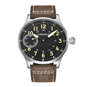 Corgeut 6023 ST3600 Movement Sapphire Mirror 30m waterproof