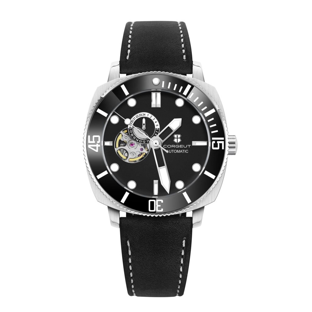 Corgeut 6030 NH39 Movement Sapphire Mirror 100m waterproof