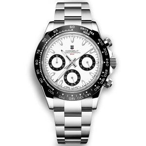 Corgeut 9002 VK63 Movement Sapphire Mirror 30m waterproof