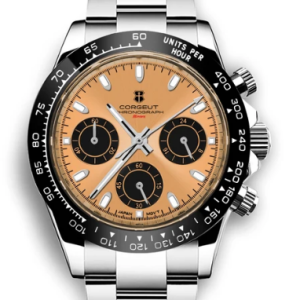 Corgeut 9002 VK63 Movement Sapphire Mirror 30m waterproof