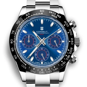 Corgeut 9002 VK63 Movement Sapphire Mirror 30m waterproof