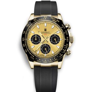 Corgeut 9002 VK63 Movement Sapphire Mirror 30m waterproof