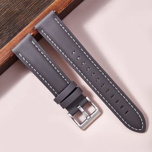 Wholesale Top Layer Calfskin Leather Simple Watch Band  18cmm