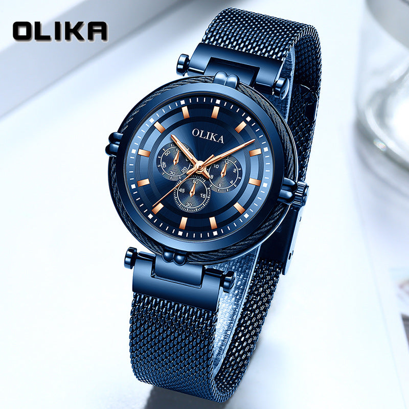 OLIKA 5152 Women's Magnetic Buckle Quartz Watch