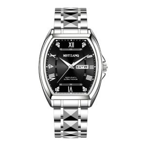 Mstianq 1121 Barrel-Shaped Men's Quartz Watch
