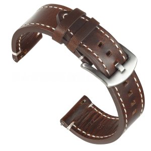 Vintage Oil Wax Leather Strap