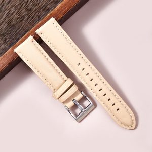 Wholesale Top Layer Calfskin Leather Simple Watch Band  18cmm