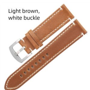 Vintage Oil Wax Leather Strap