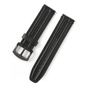 Double Bone Three-Dimensional Genuine Leather Watch Strap