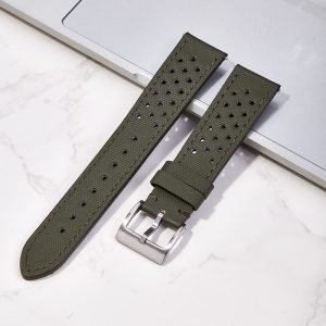 Breathable porous Oxford cloth watch strap