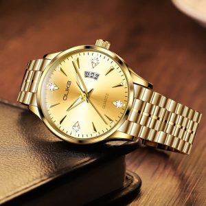 OLIKA 1903 Men's Gold Quartz Watch