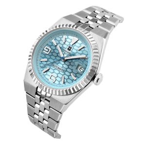 Custom Pilot Watch NH35 Automatic Mechanical Men Watch Sapphire Crystal Luminous 100M Water Resistant Cushion Case Dive Watch